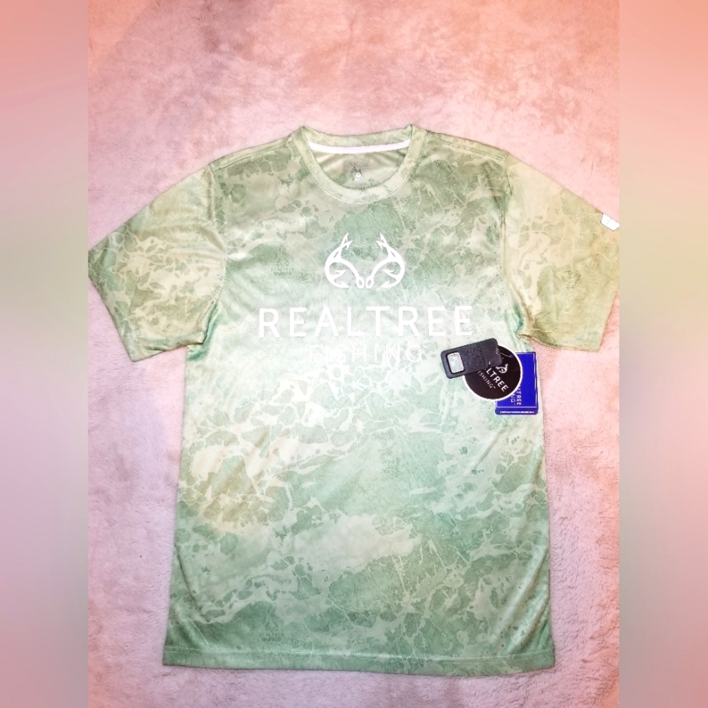Men's Realtree Pro Series Performance shirt, Size M, Green